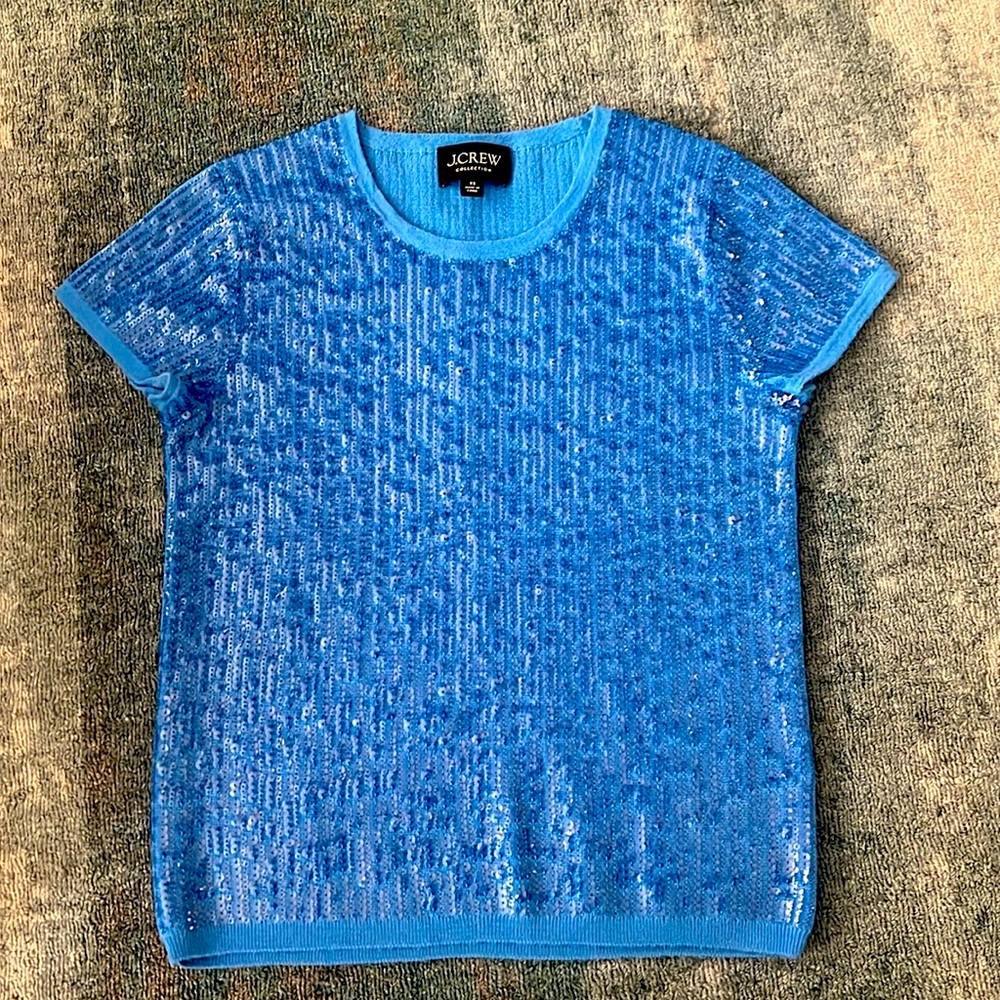 J Crew Sequin Sweater